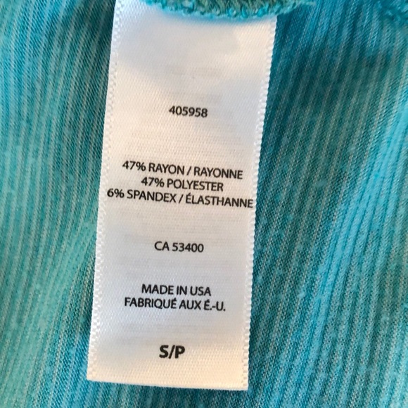 Tahari Dolman 3/4 Length Sleeve top - Picture 4 of 4